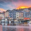 Honfleur In France paint by number