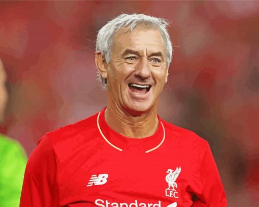 Ian Rush Professional Footballer paint by number