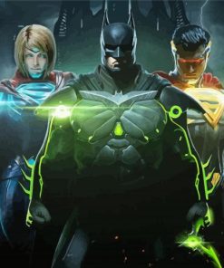 Injustice 2 paint by number