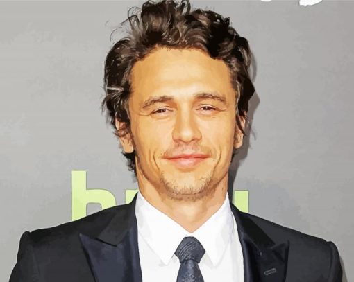 James Franco American Actor paint by number