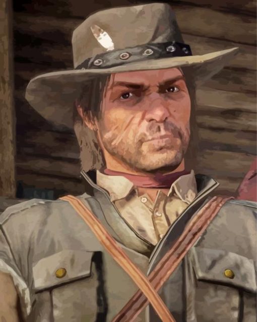 John Marston paint by number