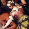 Judith And Holofernes By Giorgio Vasari paint by number