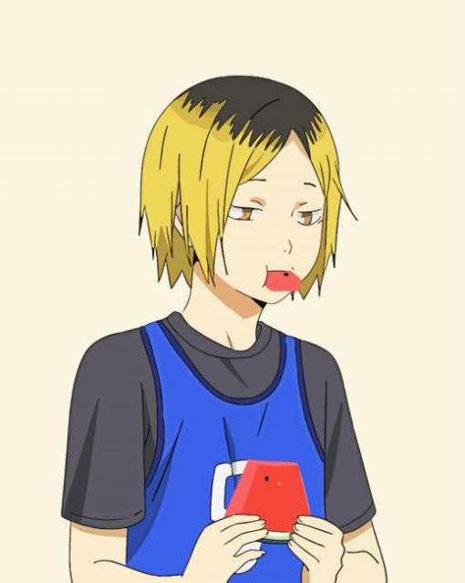 Kenma Kozume Anime paint by number