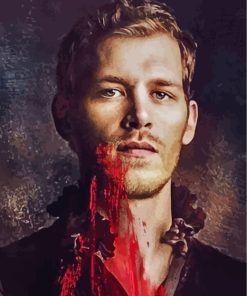 klaus Mikaelson Vampire Diaries paint by number
