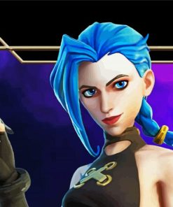 League Of Legends Jinx Online Game paint by number