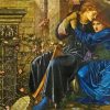 Love Among The Ruins By Edward Burne Jones paint by number