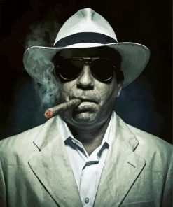 Mafia Men Smoking paint by number