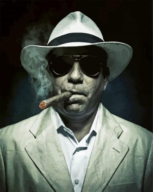 Mafia Men Smoking paint by number