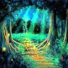 Magical Forest paint by number