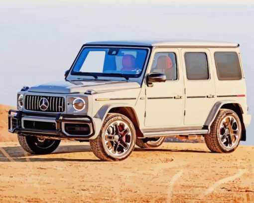 Mercedes G Wagon Car paint by number
