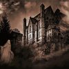 Mystical Creepy Castle paint by number