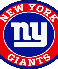 New York Giants Logo paint by number