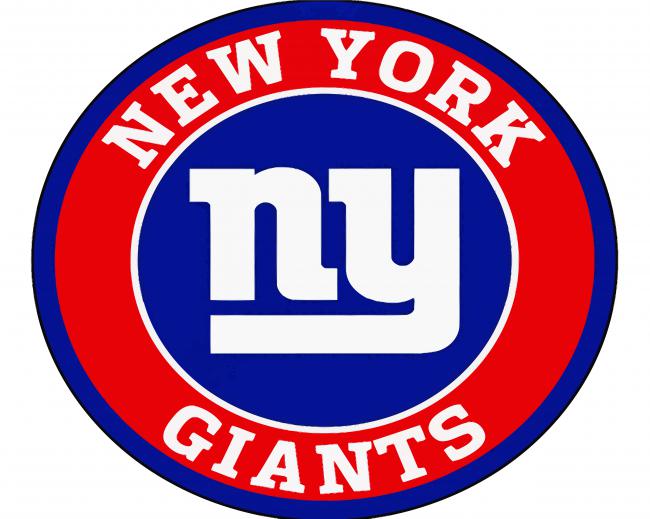 New York Giants Logo paint by number