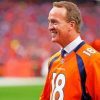 Peyton Manning Football Quarterback paint by number