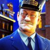 Polar Express Tom Hanks Character paint by number
