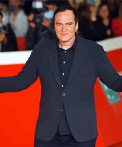 Quentin Tarantino Filmmaker paint by number