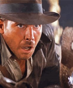 Raiders Of The Lost Ark Movie paint by number