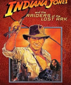 Raiders Of The Lost Ark Poster paint by number