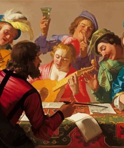 Renaissance Music paint by number