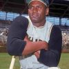 Roberto Clemente Baseball Player paint by number