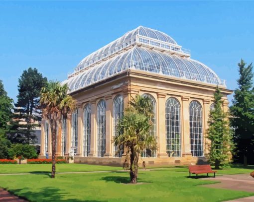 Royal Botanic Garden Edinburgh paint by number