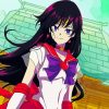 Sailor Mars Anime paint by number