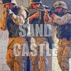 Sand Castle Poster paint by number