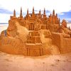 Sand Castle Spain paint by number