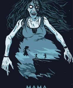 Scary Mama Movie paint by numbers