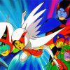 Science Ninja Team Gatchaman Anime paint by number
