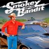 Smokey And The Bandit Movie Poster paint by number