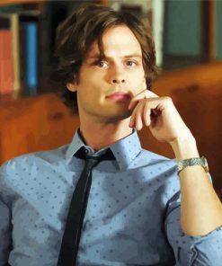 Spencer Reid Character paint by number