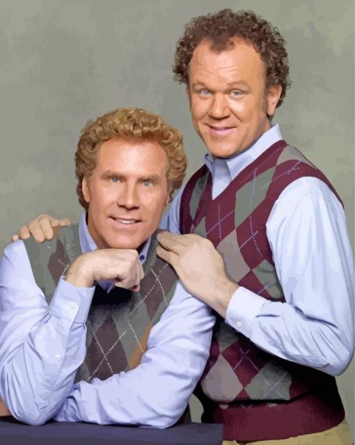 Step Brothers Movie paint by number