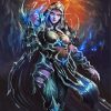 Sylvanas Windrunner paint by number