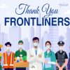 Thank You Frontliners paint by numbers