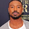 The American Actor Michael B Jordan paint by number