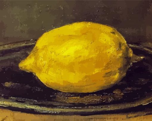 The Lemon By Edouard Manet paint by numbers
