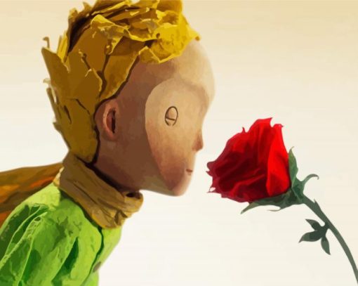 The Little Prince Cartoon paint by numbers