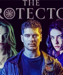 The Protector Poster paint by number