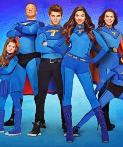 The Thundermans Characters paint by number