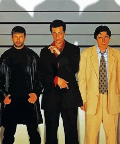 The Usual Suspects Characters paint by number