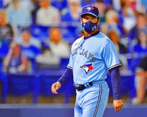 Toronto Blue Jays paint by number