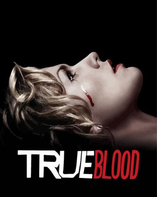 True Blood Poster paint by number
