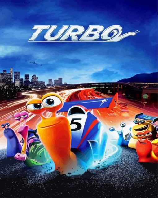 Turbo Poster paint by number