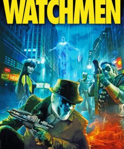 Watchmen Movie Characters paint by number