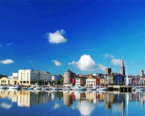 Waterford City paint by number