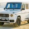 White G Wagon Car paint by number
