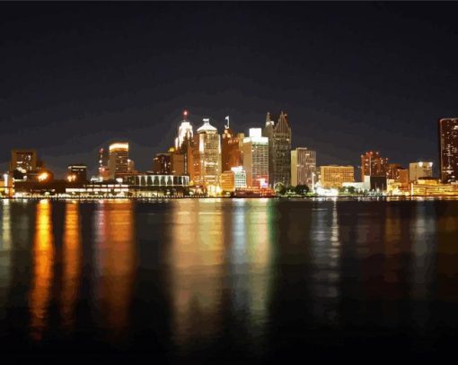 Windsor Skyline paint by number
