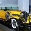 Yellow Duesenberg paint by number