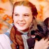 Young Judy Garland Smiling paint by number